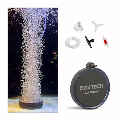 Image of UPETTOOLS Aquarium Nano Air Stones Set, Aquarium Aerator Stone, 30-70 Gal | Oxygen Diffusion, Ultra Tiny Bubbles, High Dissolved Oxygen, Durable Porous Air Stone, Quiet Aeration