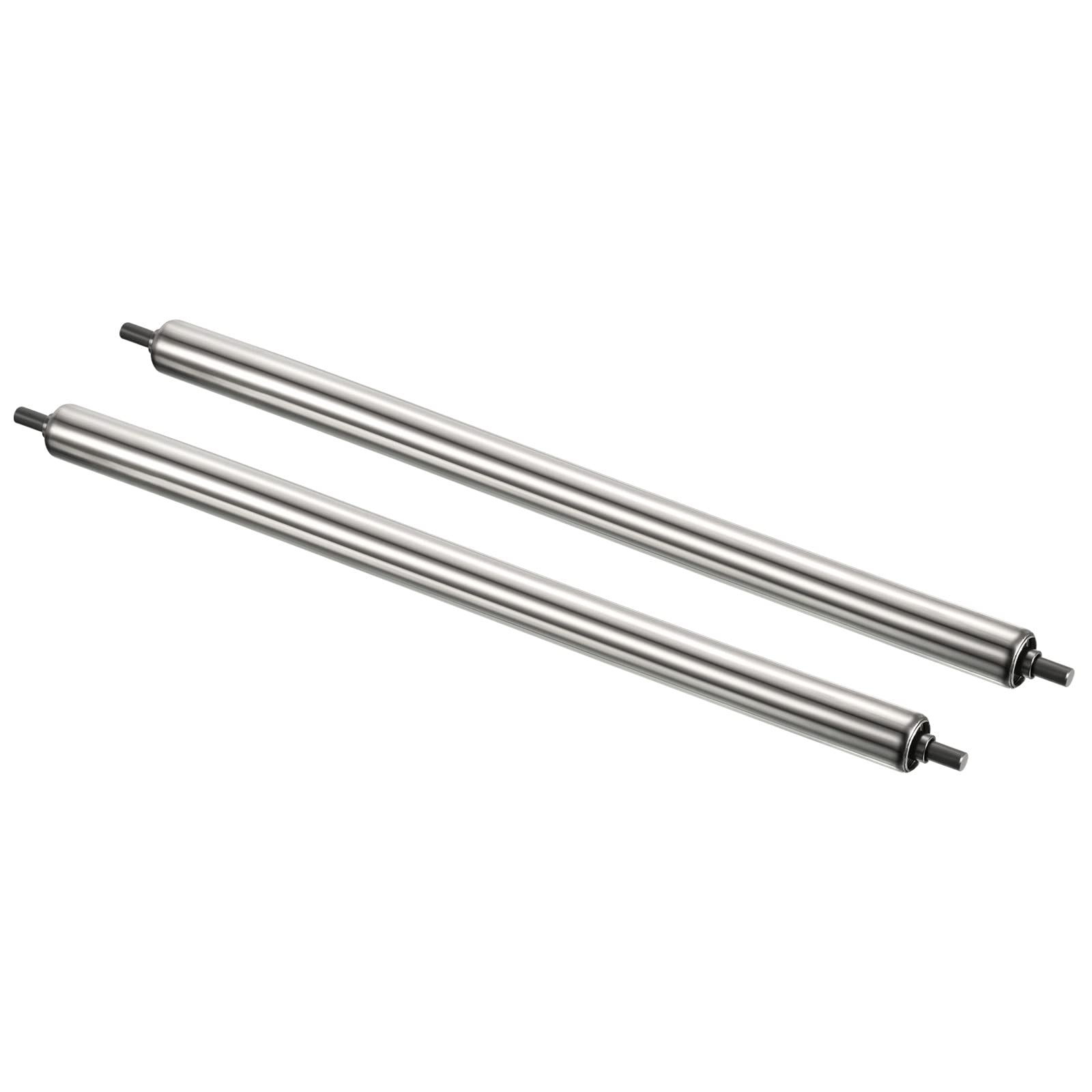 PATIKIL Conveyor Roller 3" Diameter 12" Long Stainless Steel Silver 2pcs — Amazon image 11