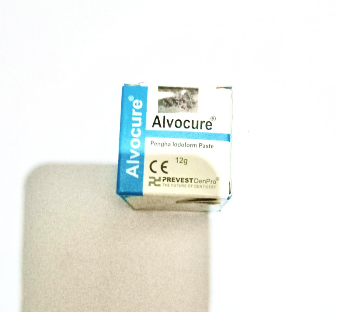 Prevest DenPro Alvocure Iodoform Paste for Dry Socket, Dental Use, 12g-picture-34