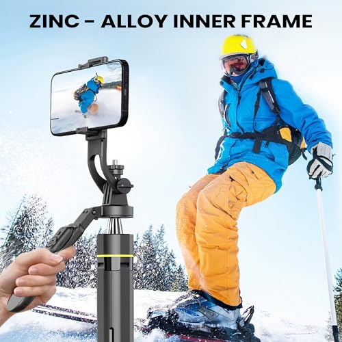 Image of Kratos K26 Selfie Stick Tripod 70 Inch /1.78M, Anti-Shake Stable Grip, Bluetooth Remote, 360 Rotation Tripod Stand for Phone, Reels, Vlogging, Video Recording & YouTube
