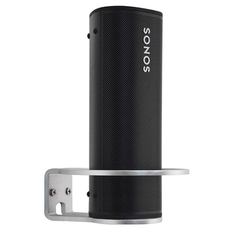 Soporte de pared para Sonos Roam, rack de altavoces con gestión de cable negro 2
