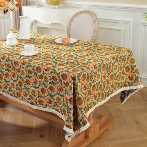 JIKANNOYA �e�[�u���N���X ������� 140×220cm �����` �e�[�u���N���X �k�� �e�[�u���J�o�[ �e�[�u�� table cloth for dining table �ϔM �ϋv ���� ����h�~ ����\ �������ȒP �V���v�� ���� �����p 