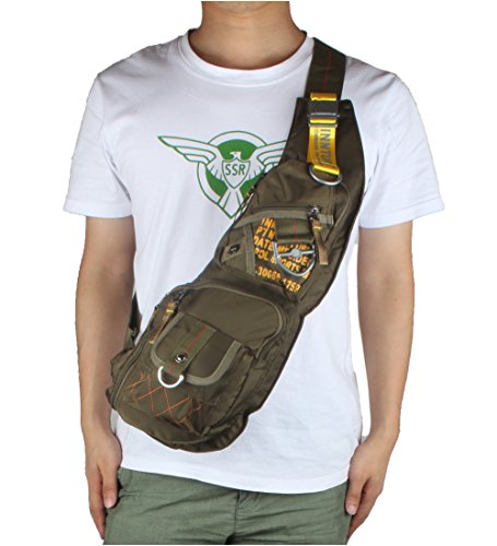 Nylon Sling Chest Bag Daypack Bicycle Travel Gym Backpack4