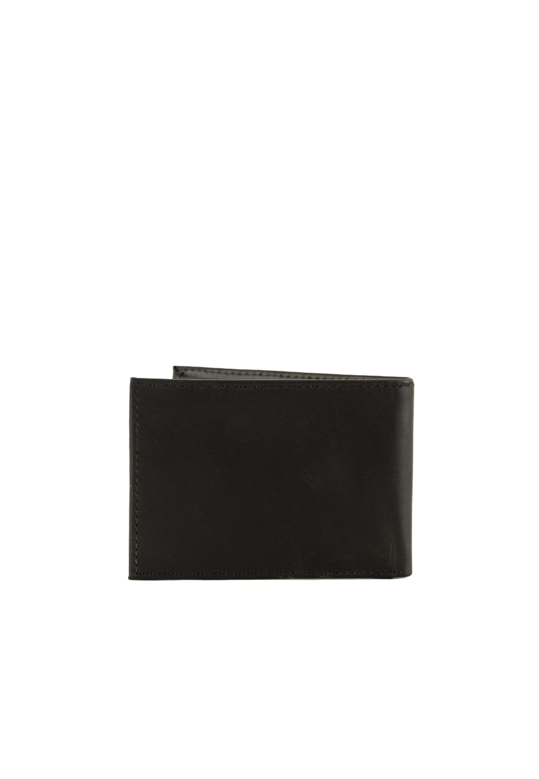 Levi's Batwing Bifold ID, Accesorio de Viaje- Billetera Plegable Hombre, Negro (Regular Black), Talla Única