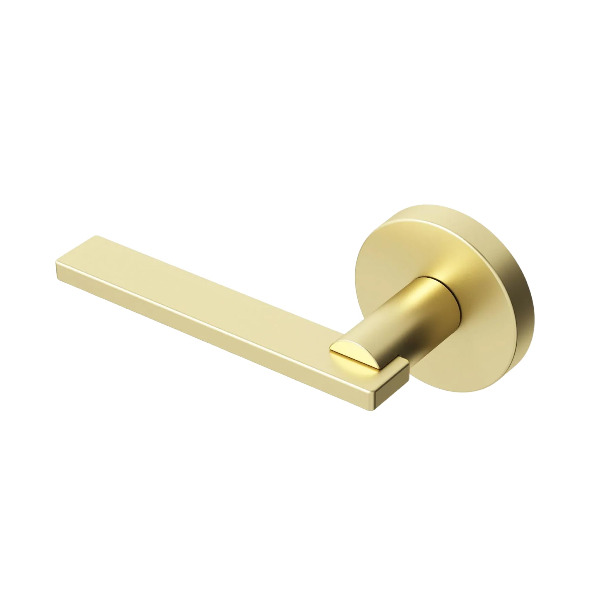 Poignée de porte factice fixe or champagne pour placard et dressing couloir