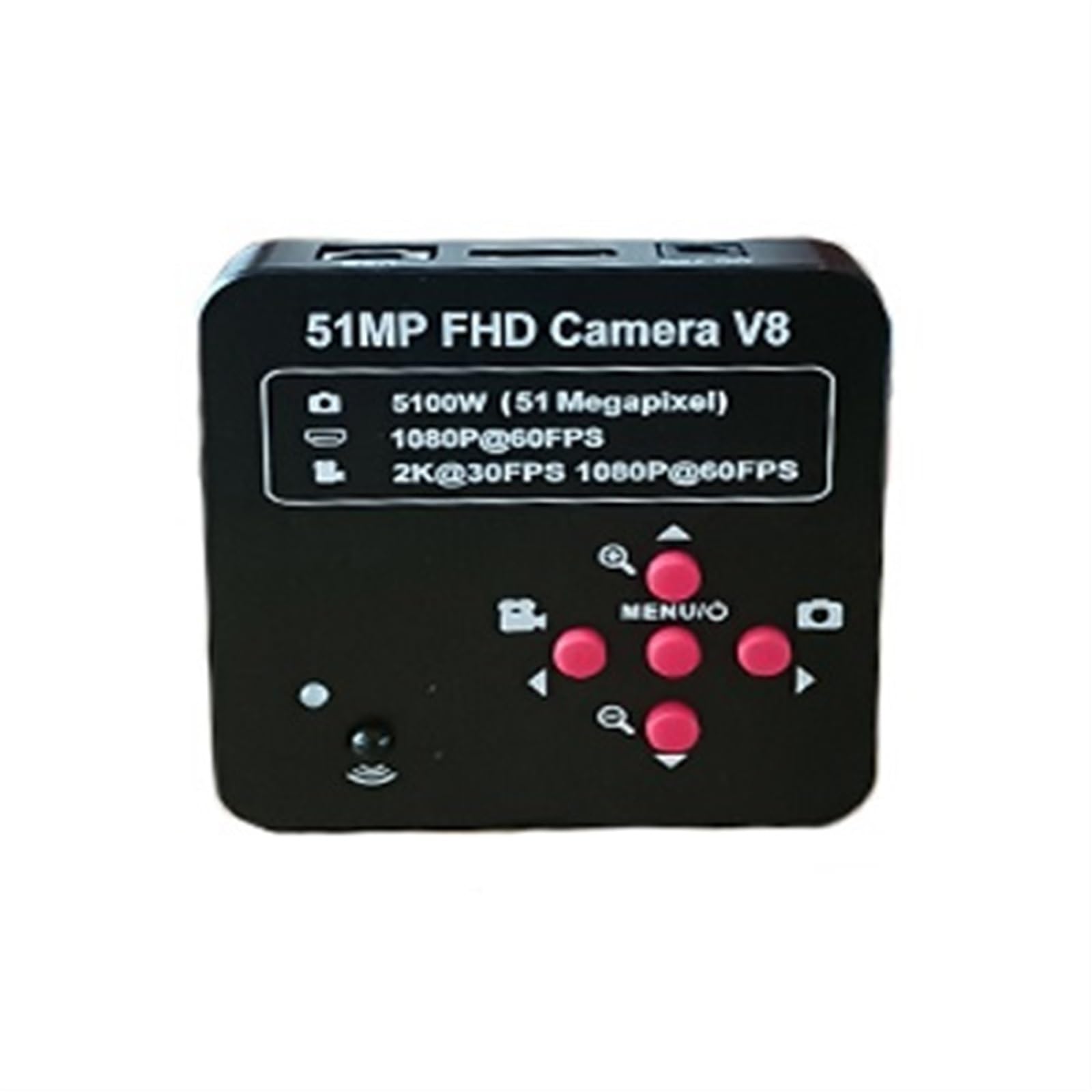 Przemysłowy Mikroskop Cyfrowy O Rozdzielczości 51 Mp Z Kamerą Hdmi, 130-Krotnym Zoomem, Obiektywem C-Mount, Pierścieniową Lampą Led Usb Do Napraw I Lutowania.,Full set-02