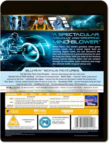 Image of TRON: Legacy (2010, Limited Edition) [4K UHD + Blu-ray] [Region Free]