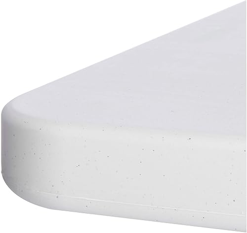 Miniatura 4 de Alera 65603 Mesa plegable para banquete, rectangular, borde radio, 48 x 24 x 29, platinocarbón