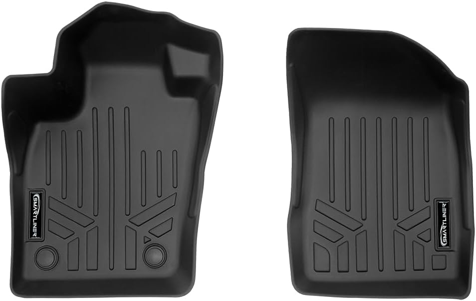 SMARTLINER All Weather Protection Custom Fit 2 Row Floor Mats and Cargo Liner Set Compatible with 2023-2025 Dodge Hornet