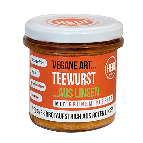 HEDI Vegane Art... Teewurst mit grünem Pfeffer 6?x?140g
