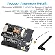 Für ESP32 CAM-Modul, QIQIAZI ESP32-CAM-MB Dual-Core WiFi Bluetooth mit Kamera OV2640 + 2,4 G Antennen IPEX, Micro-USB, mit Steckplatz für TF-Karte, kompatibel mit Arduino