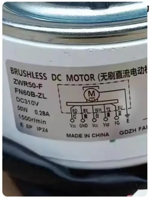 for Gree Air Conditioning DC Motor Fan FN60B-ZL ZWR50-F DC310V 50W Parts