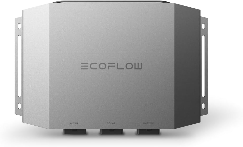 EcoFlow 800W Alternator Charger, 8X Faster Charging for Portable Power Station, 3-in-1 (Charger/Maintainer/Jump Starter), GaN Safe, RV Battery Expansion, App Control