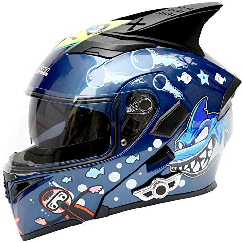 Casco Modulare Bluetooth Per Moto - Doppia Visiera, Radio FM, Certificazione ECE, Taglia 55-62cm - Foto 8