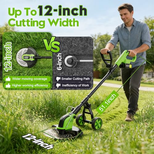 Battery Powered Grass Trimmer