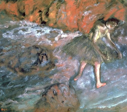 Peinture Edgar Degas ballerine russe toile décoration murale