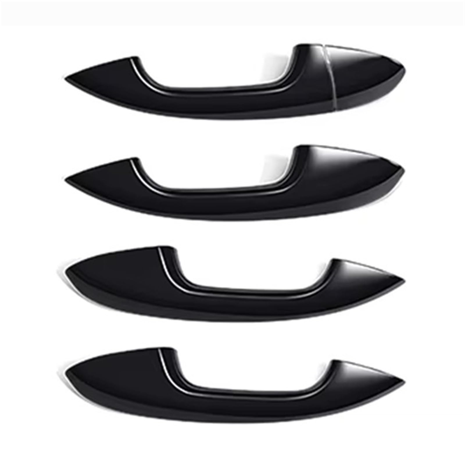 TRGDFDAA Door Handle Trims Covers Compatible with Benz for GLC Class X253 2015 2016 2017 2018 2019 2020 2021 2022 Car Door Handle Cover Decorative Shell