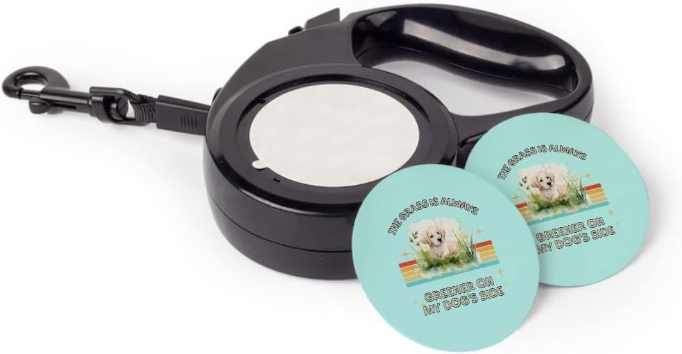 Dog Print Retractable Pet Leash - Cool Quote Leash - Themed Dog Leash - 118 inches