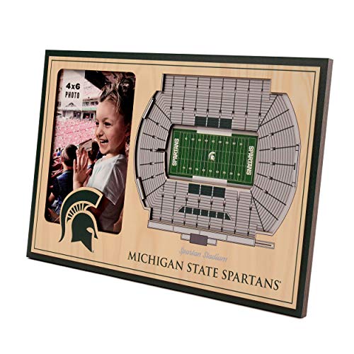 YouTheFan NCAA Michigan State Spartans 3D StadiumView Picture Frame - Spartan Stadium, 12