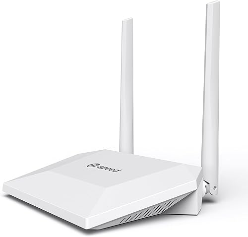 Router WiFi N300 2.4G fácil configuración router de red inalámbrica de Internet, compatible con repetidor inalámbrico, WISP, hasta 300 Mbps para el
