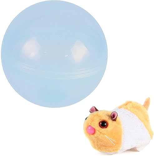 Pelota de correr de hámster, juguetes de hámster de simulación eléctrica, juguetes para mascotas de niños, pelota de correr de hámster, mascota