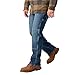 Dickies Men's Flex Relaxed Fit Double Knee Jeans, Tined Denim Wash, 36W x 32L