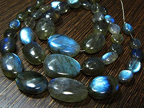Labradorite Blue Fire grandes pépites 8-23mm pour remplacer vos perles ternes