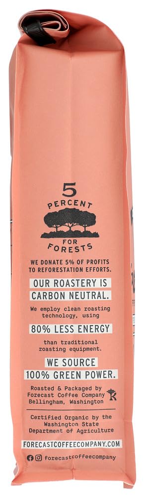 Forecast Coffee Company Café orgánico en grano 12 oz miniatura 4