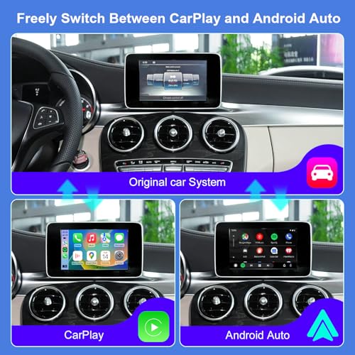 Kit Retrofit Carplay Inalámbrico para Mercedes Benz NTG5.0/5.1 miniatura 3