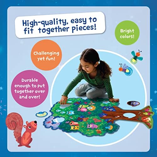 Peaceable Kingdom Hoot Owl Hoot Floor Puzzle - Giant Floor Puzzle for Kids Ages 5 & up - Great for Classrooms 2 51ZMT2d2XBL. AC