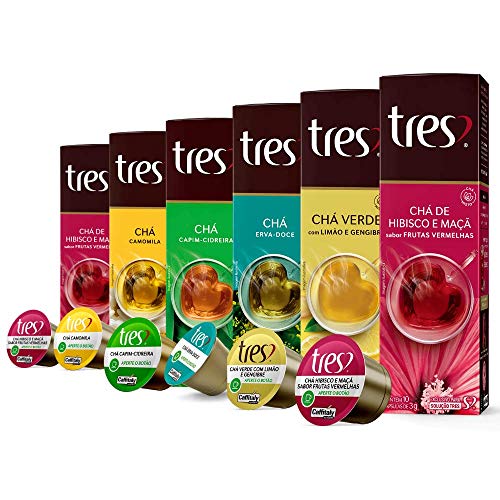 Cápsulas de chá para cafeteira 3 Corações