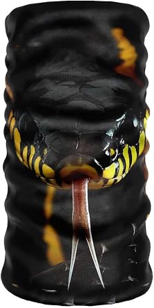 e taktik   DeBuff Collar   Black Snake Boyunluk Bandana