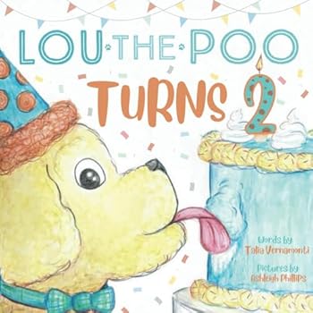 Paperback LOU THE POO TURNS 2 Book