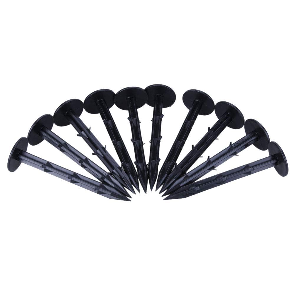 Siddhi Black Plastic Weed mat/Mulch Film Nail Gardening Fixing Tools Pack of (50) (B0CFH39T34) Amazon Price History, Amazon Price Tracker