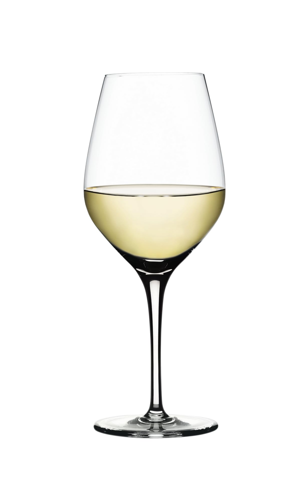 Spiegelau Small White Wine Glasses, Set of 4, Crystal, 360 ml, Authentis, 4400183