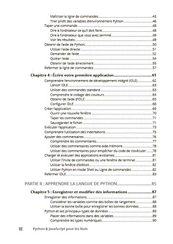 Python & JavaScript Mégapoche Pour les Nuls : le guide complet de programmation - 4