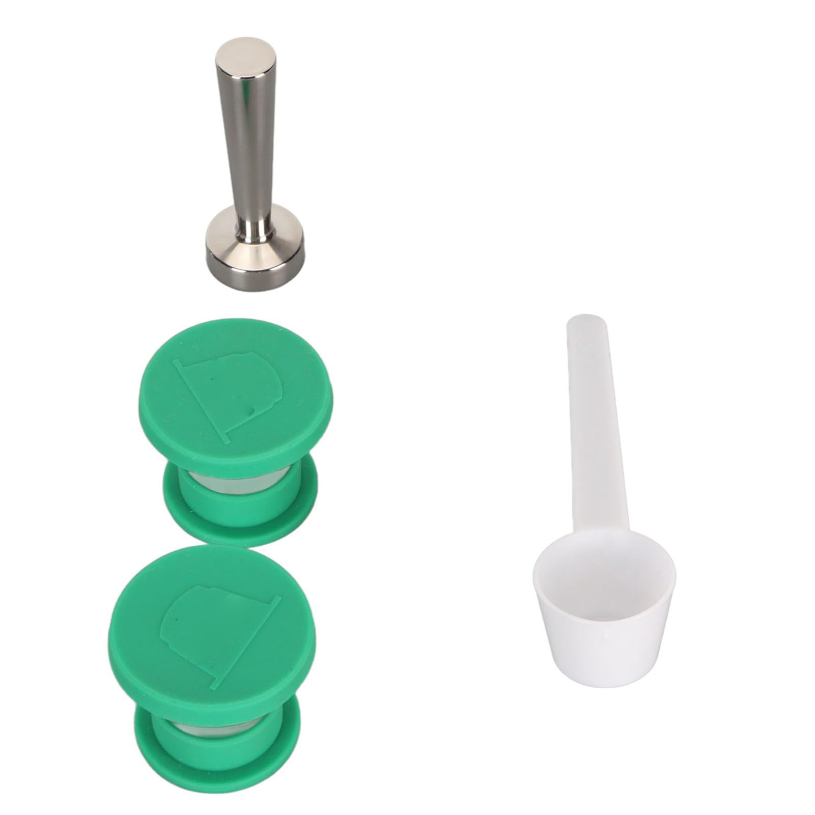 Cápsula de café Recargable, Cápsula de café Reutilizable de Acero Inoxidable para