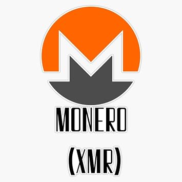 Monero XMR Sticker Vinyl Bumper Sticker Decal Waterproof 5"