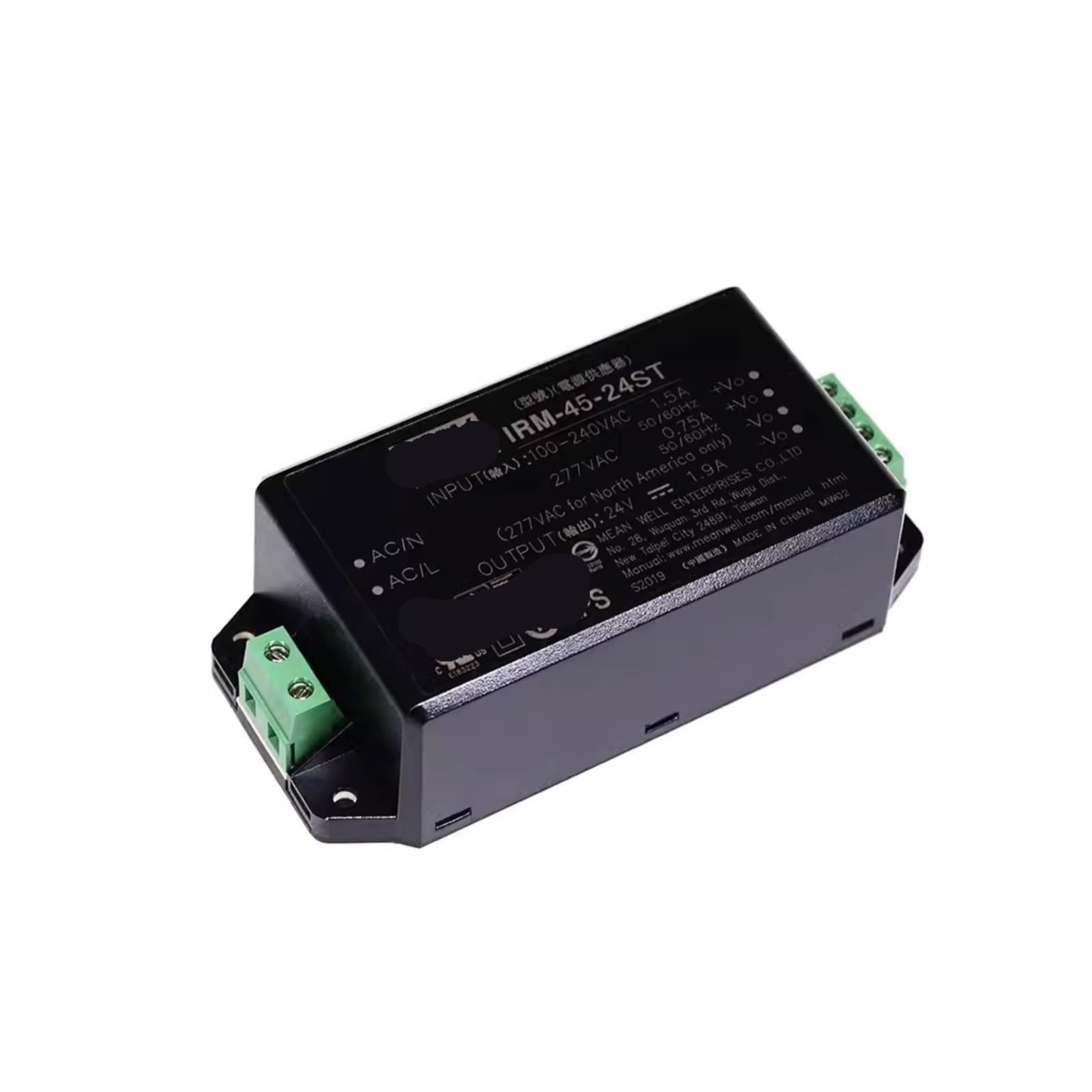 IRM-45-15ST 45W 15V3A IRM-45-ST Series 45W AC-DC Power Supply 45