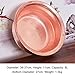 QYDZSHOP Portable Pedicure Copper Bowls, Hand-Hammered Big Belly Copper Basin, Pure Natural Copper Made, Wedding Ceremony Basin,Handcrafted Thickened Basin for Washing Face and Soaking Feet