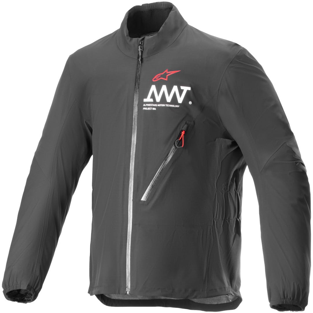 Alpinestars AMT Storm Gear Drystar XF wodoodporna kurtka tekstylna, czarny, 4XL