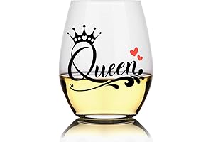 Perfectinsoy Queen Wine Glass - A Regal Tipple for the Queenly