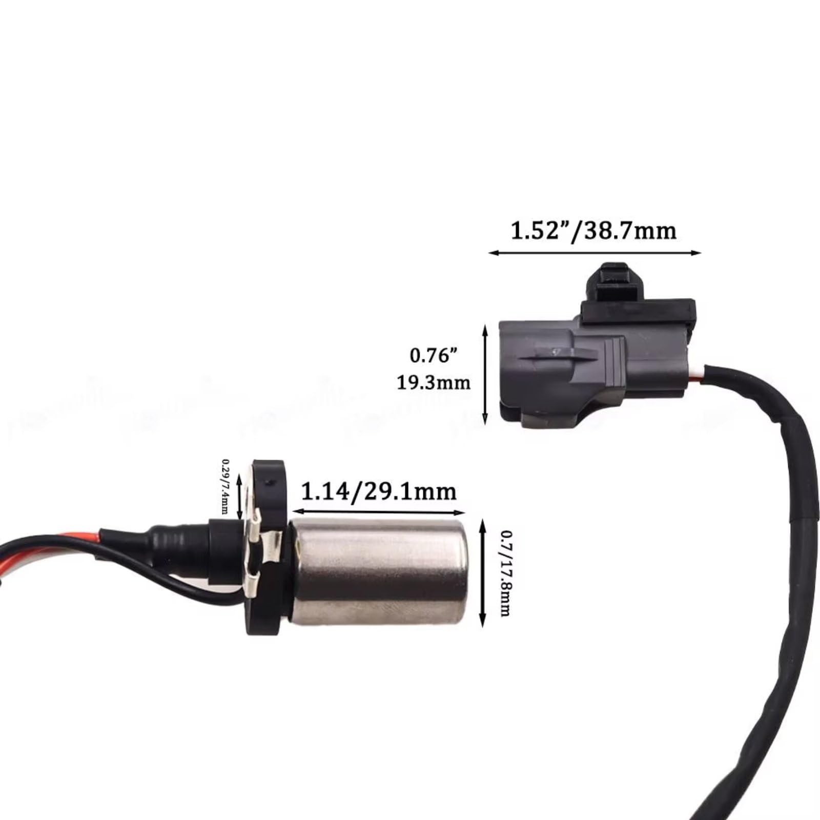 Capteur Débit D'air Masse Compatible Avec Toyota Pour Tercel 1996 1997 1998 Capteur Position Vilebrequin Accessoire Modification OEM: 9191805018