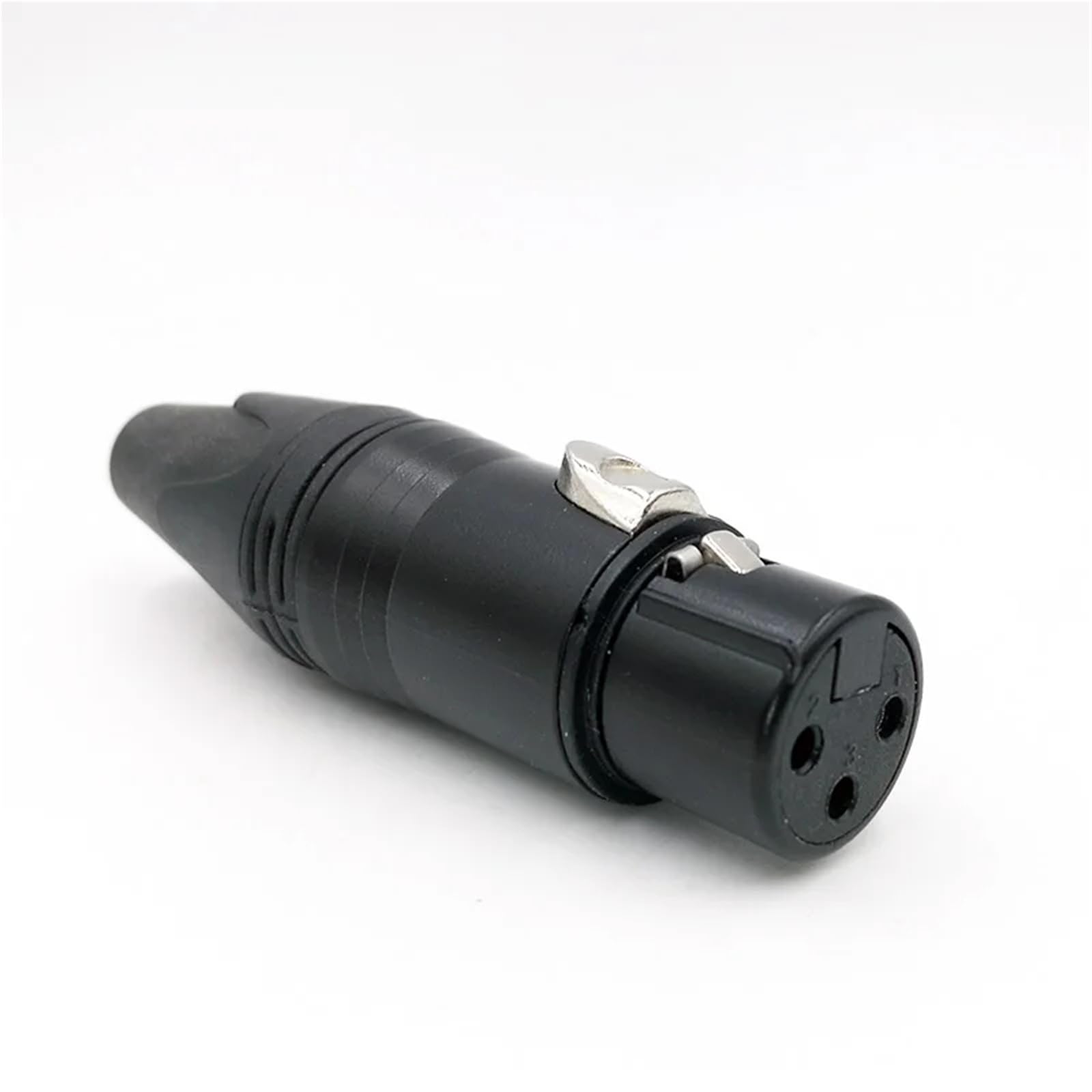Złącze XLR Audio 3pin głośnik męski i żeński kolor DIY mikrofon 1 szt. (wszystkie czarne męskie)