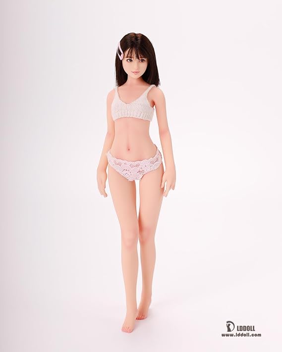 LDDOLL1/6 フィギュア 女性 超柔軟性 シームレス 素体 シリコン製指+メイク27S 指ワイヤーあり+機械式骨格+Body Real Makeupヘッドなし, PinkOB普通肌近い