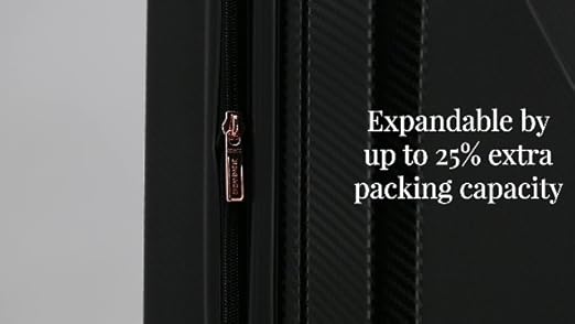 Amazon.com | kensie 3 Piece Luggage Set, Black | Luggage Sets