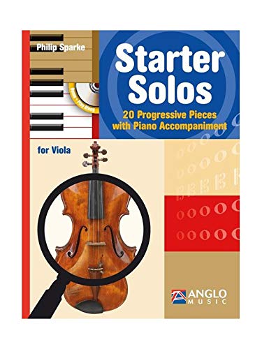 Starter Solos: 20 Progressive Pieces with Piano Accompaniment. Viola und Klavier (Leicht)