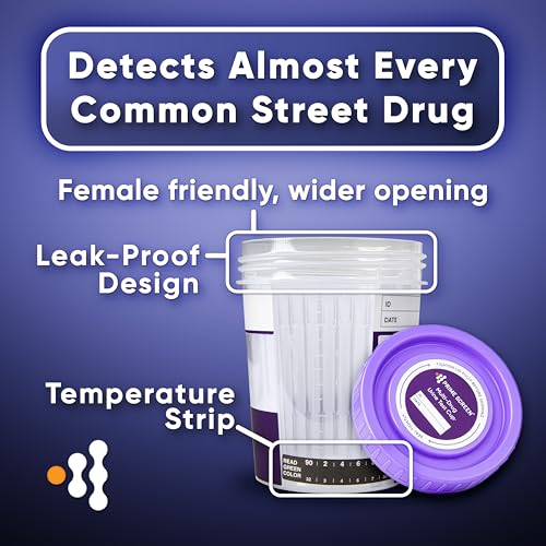 Image of Prime Screen 14 Panel Urine Drug Test Cup Instant Testing Marijuana (THC),OPI,AMP, BAR, BUP, BZO, COC, mAMP, MDMA, MTD, OXY, PCP, PPX, TCA [10 Pack]