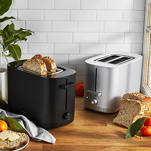 ZWILLING Enfinigy 2-Slice Toaster - Silver Stainless Steel Toaster with Extra Wide Slots for Bagels - 7 Toast Settings, Reheat, Defrost, and Even-Heating Technology by ZWILLING - Image 8