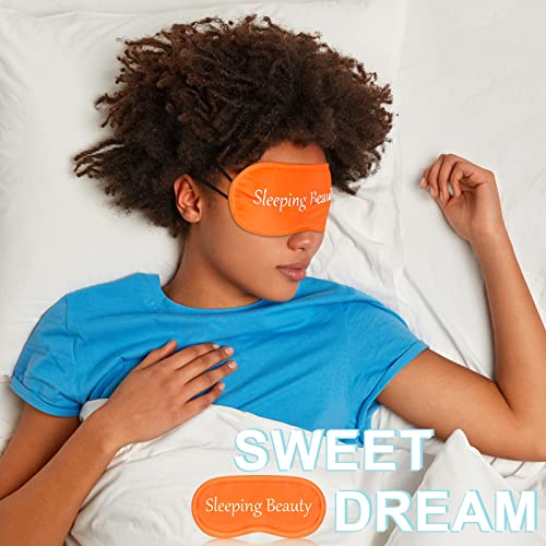 20 Pieces Bulk Funny Sleep Silk Eye Mask Eye Sleeping Mask With Adjustable Strap Blackout Eye Mask For Sleeping Night Silk Blindfold Sleeping Eye Cover Mask For Women Men Kids (Bright Colors) #TOP5